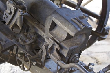 Savunma silah eski kale, Kıbrıs adasında antik toplar