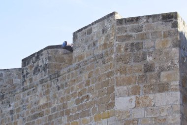 Savunma silah eski kale, Kıbrıs adasında antik toplar