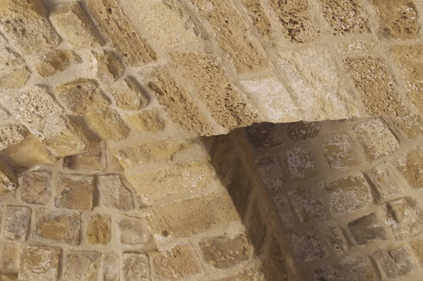 Элементы Детали Архитектуры Древней Крепости Кипр — стоковое фото