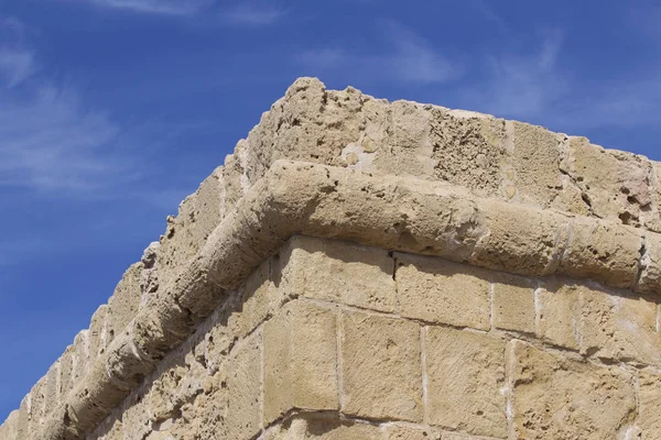 Elements Details Architecture Ancient Fortress Cyprus — Stock Photo, Image