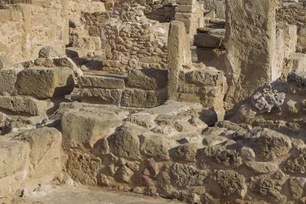 Escavações Arqueológicas Antiga Civilização Grega Ilha Chipre — Fotografia de Stock