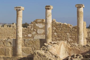Kıbrıs adasında antik Yunan Medeniyeti arkeolojik kazılar