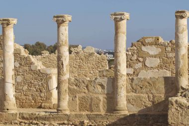 Kıbrıs adasında antik Yunan Medeniyeti arkeolojik kazılar