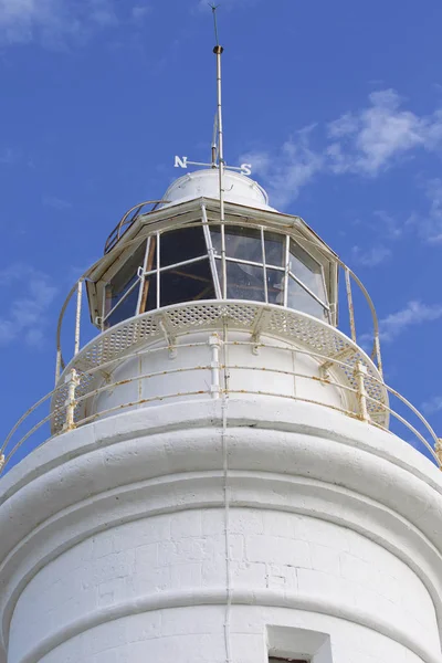 Faro Sullo Sfondo Del Cielo Nella Città Paphos Cipro — Foto Stock