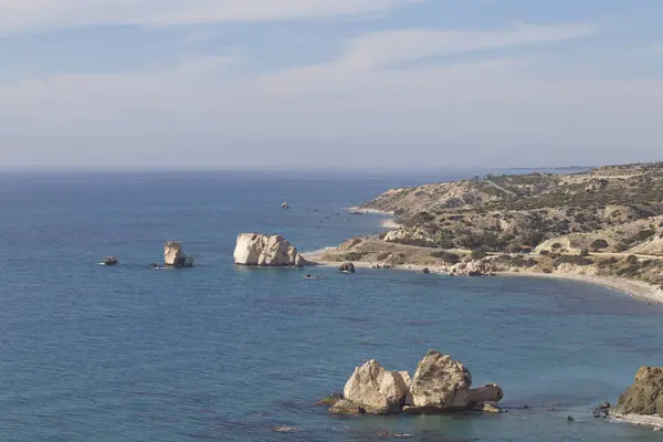 Malownicze seascape na Cyprze — Zdjęcie stockowe