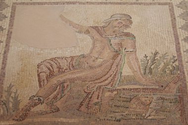 Antik Yunan medeniyetinin sanatı olarak katta antik Mozaik