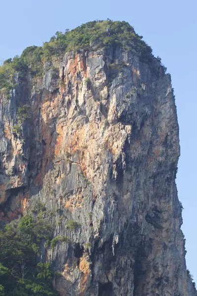 Festői Sziklák Railay Félsziget Krabi Thaiföld — Stock Fotó