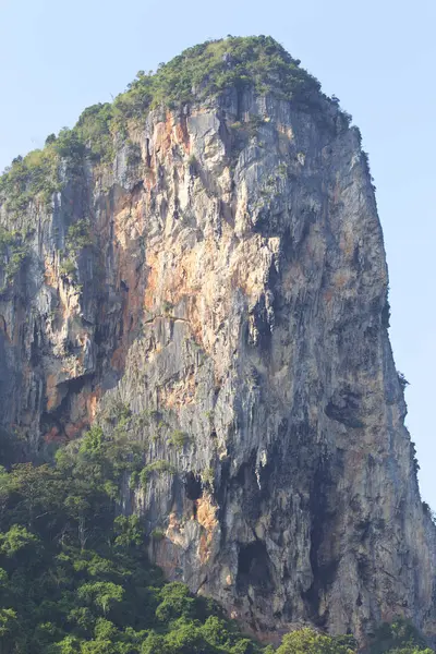 Festői Sziklák Railay Félsziget Krabi Thaiföld — Stock Fotó