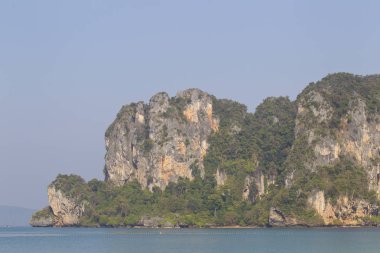 Pitoresk kayalar Railay Yarımadası, Tayland