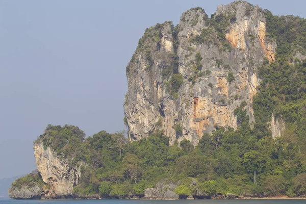 Festői Sziklák Railay Félsziget Krabi Thaiföld — Stock Fotó