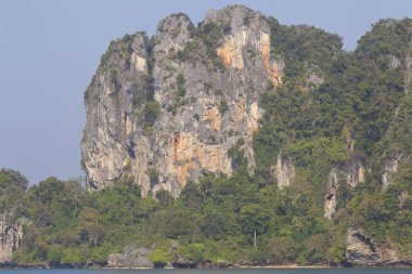 Pitoresk kayalar Railay Yarımadası, Tayland