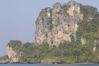 Pitoresk kayalar Railay Yarımadası, Tayland