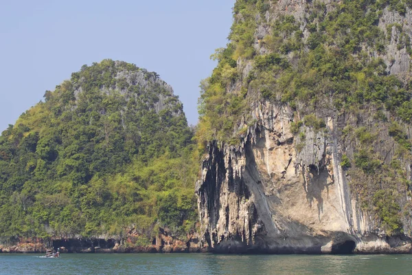 Malownicze skały półwyspu Railay, Tajlandia — Zdjęcie stockowe