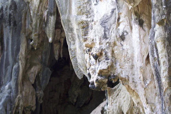 Λεπτομέρειες Και Τις Μορφές Των Βράχων Στο Railay Χερσονήσου Krabi — Φωτογραφία Αρχείου