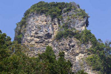 Pitoresk kayalar Railay Yarımadası, Tayland