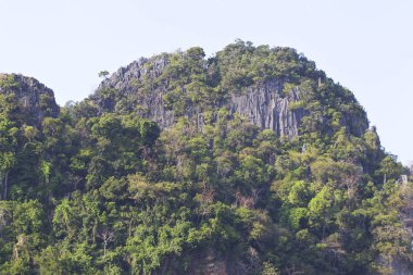Pitoresk kayalar Railay Yarımadası, Tayland