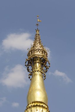 Budist tapınağı karmaşık Shwedagon Budizm, Myanmar tarihsel bir sembolüdür