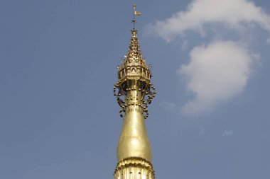 Budist tapınağı karmaşık Shwedagon Budizm, Myanmar tarihsel bir sembolüdür