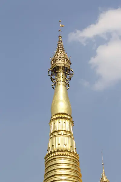 Buddhistický Chrám Komplexní Shwedagon Historickým Symbolem Buddhismu Yangon Myanmar — Stock fotografie