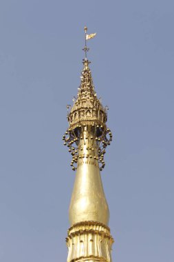 Budist tapınağı karmaşık Shwedagon Budizm, Myanmar tarihsel bir sembolüdür