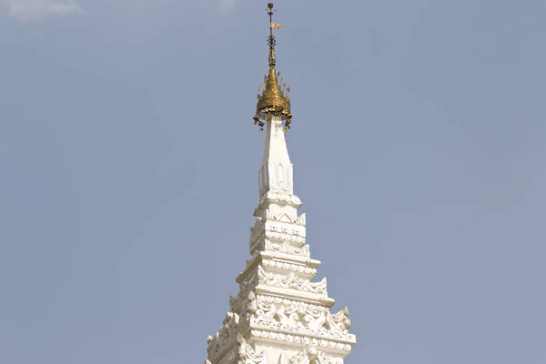 Buddyjska świątynia Shwedagon złożonych jest historycznym symbolem buddyzmu, Myanmar — Zdjęcie stockowe