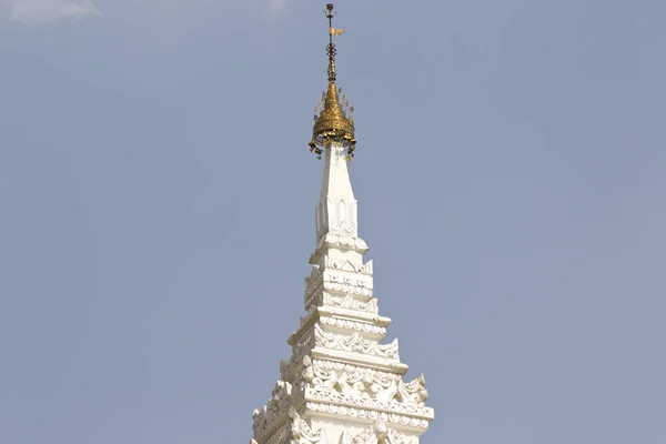 Buddhista templom komplex Shwedagon történelmi szimbóluma buddhizmus, Mianmar — Stock Fotó