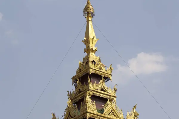 Buddhistischer Tempelkomplex Shwedagon Ist Ein Historisches Symbol Für Buddhismus Yangon — Stockfoto