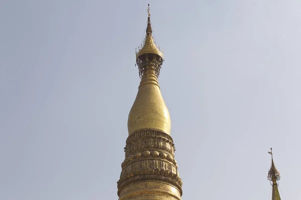 Buddhista Templom Komplex Shwedagon Történelmi Szimbóluma Buddhizmus Yangon Mianmar — Stock Fotó