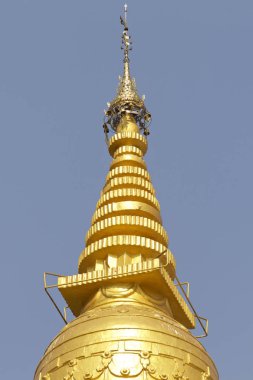 Budist tapınağı karmaşık Shwedagon Budizm, Myanmar tarihsel bir sembolüdür