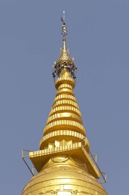 Budist tapınağı karmaşık Shwedagon Budizm, Myanmar tarihsel bir sembolüdür