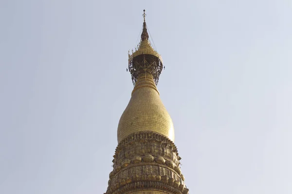 Буддійський Храм Комплекс Shwedagon Історичні Символ Буддизм Місті Yangon Янма — стокове фото