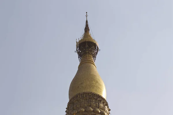 Buddyjska Świątynia Shwedagon Złożonych Jest Historycznym Symbolem Buddyzmu Yangon Myanmar — Zdjęcie stockowe