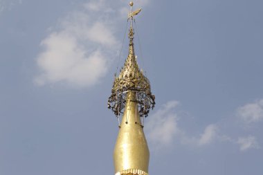 Budist tapınağı karmaşık Shwedagon Budizm, Myanmar tarihsel bir sembolüdür