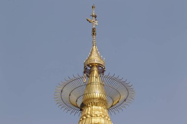 Budist tapınağı karmaşık Shwedagon Budizm, Myanmar tarihsel bir sembolüdür
