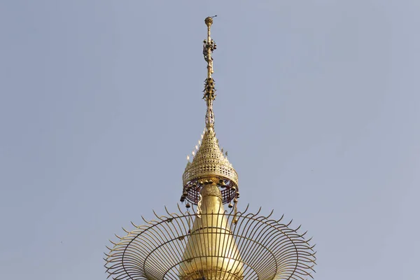 불교 사원 복잡 한 Shwedagon 불교, 미얀마의 역사적 상징 이다 — 스톡 사진