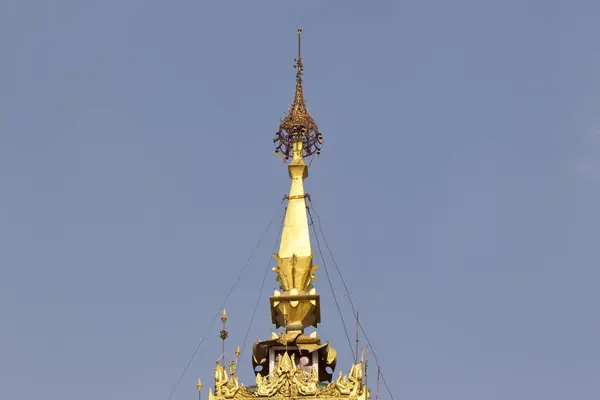 Buddhistický Chrám Komplexní Shwedagon Historickým Symbolem Buddhismu Yangon Myanmar — Stock fotografie