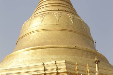 Budist tapınağı karmaşık Shwedagon Budizm, Myanmar tarihsel bir sembolüdür