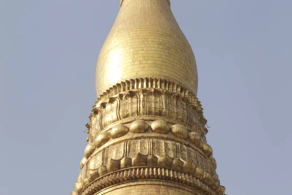 Complexo Templo Budista Shwedagon Símbolo Histórico Budismo Rangum Mianmar — Fotografia de Stock