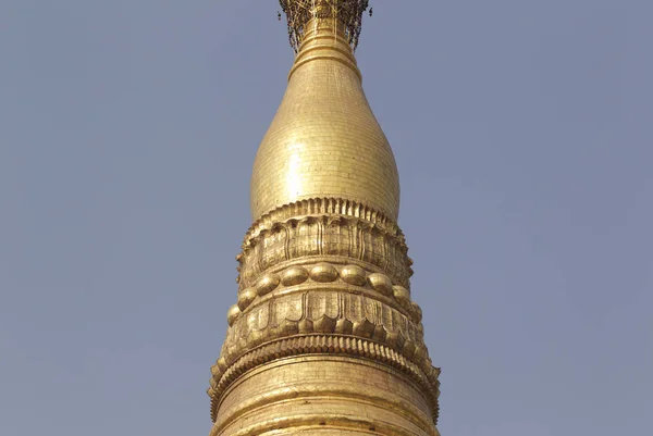 Buddyjska Świątynia Shwedagon Złożonych Jest Historycznym Symbolem Buddyzmu Yangon Myanmar — Zdjęcie stockowe