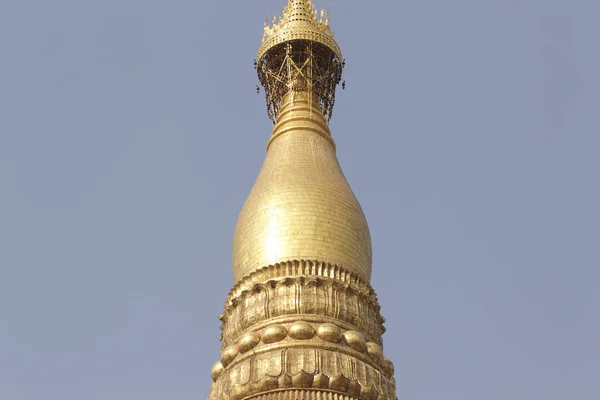 Tempio Buddista Complesso Shwedagon Simbolo Storico Del Buddismo Yangon Myanmar — Foto Stock