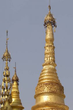 Budist tapınağı karmaşık Shwedagon Budizm, Myanmar tarihsel bir sembolüdür