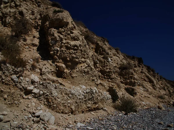 Uitzicht op de kust van het resort Pissouri, Cyprus — Stockfoto