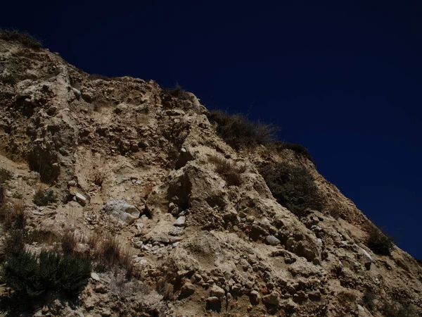 Vista da costa do resort de Pissouri, Chipre — Fotografia de Stock