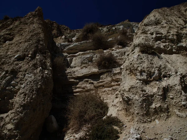 Vue de la côte de la station balnéaire de Pissouri, Chypre — Photo