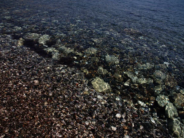 Pohled na pobřeží letoviska Pissouri, Kypr — Stock fotografie