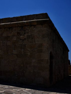 Kıbrıs Rum Kesimi 'nin Limasol antik kalesinin elementleri ve mimari ayrıntıları