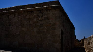 Kıbrıs Rum Kesimi 'nin Limasol antik kalesinin elementleri ve mimari ayrıntıları