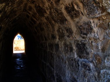 Kıbrıs Rum Kesimi 'nin Limasol antik kalesinin elementleri ve mimari ayrıntıları