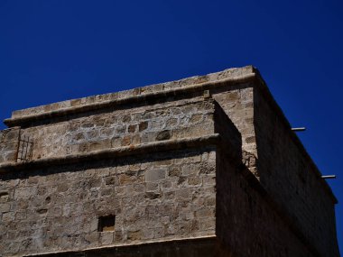 Kıbrıs Rum Kesimi 'nin Limasol antik kalesinin elementleri ve mimari ayrıntıları
