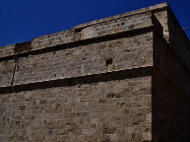 Kıbrıs Rum Kesimi 'nin Limasol antik kalesinin elementleri ve mimari ayrıntıları